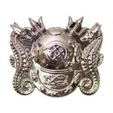[Vanguard] Navy Badge: Master Diver- miniature, mirror finish