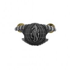 [Vanguard] Navy Badge: Integrated Undersea Surveillance System Enlisted - miniature, oxidized