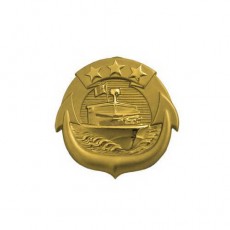 [Vanguard] Navy Badge: Small Craft Officer - miniature, mirror finish