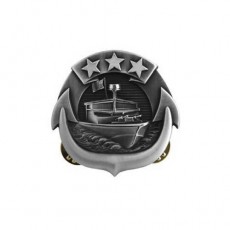 [Vanguard] Navy Badge: Small Craft Enlisted - miniature, oxidized