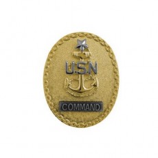 [Vanguard] Navy Badge: Senior Enlisted Advisor E8 Command CPO - miniature