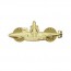 [Vanguard] Navy Badge: Submarine SSBN Deterrent Patrol - miniature, 24k gold plated