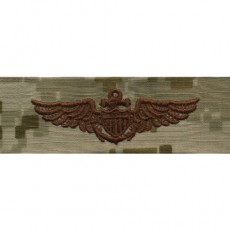 [Vanguard] Navy Embroidered Badge: Aviator - Desert Digital