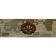 [Vanguard] Navy Embroidered Badge: Command Ashore - Desert Digital