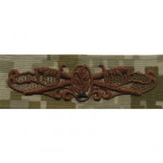[Vanguard] Navy Embroidered Badge: Surface Warfare Dental - Desert Digital