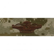 [Vanguard] Navy Embroidered Badge: Fleet Marine Force Chaplain - Desert Digital