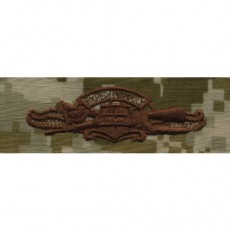 [Vanguard] Navy Embroidered Badge: Expeditionary Warfare - Desert Digital
