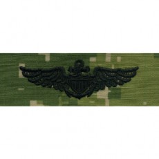[Vanguard] Navy Embroidered Badge: Aviator - Woodland Digital