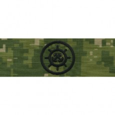 [Vanguard] Navy Embroidered Badge: Craftmaster - Woodland Digital