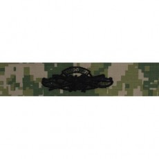 [Vanguard] Navy Embroidered Badge: Expeditionary Warfare Supply Officer - Woodland Digital