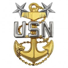 [Vanguard] Navy Cap Device: E9 Chief Petty Officer: Master
