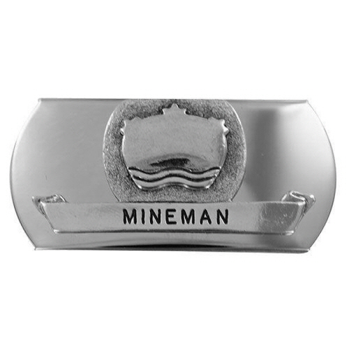 [Vanguard] Navy Enlisted Specialty Belt Buckle: Mineman: MN