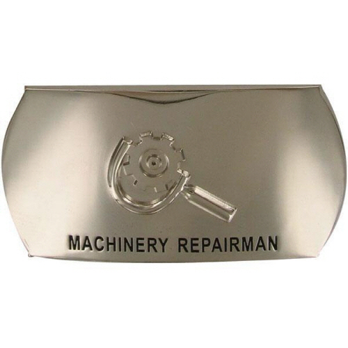 [Vanguard] Navy Enlisted Specialty Belt Buckle: Machinery Repairman: MR