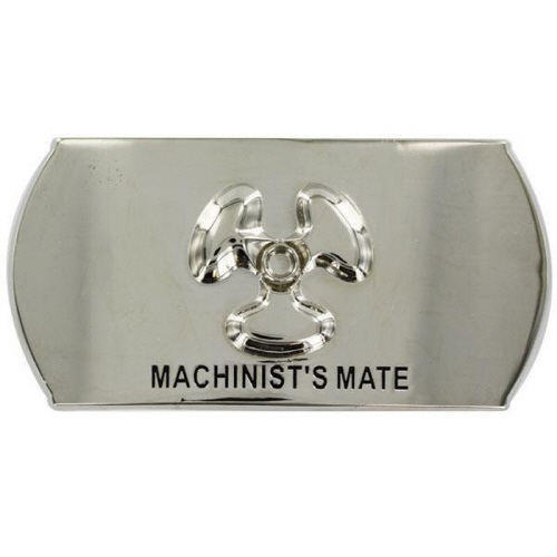 [Vanguard] Navy Enlisted Specialty Belt Buckle: Machinist's Mate: MM