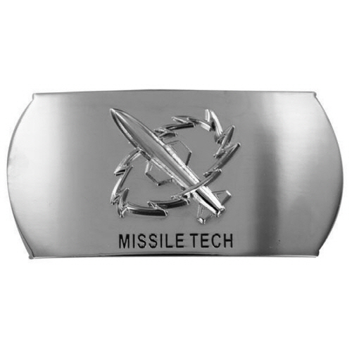 [Vanguard] Navy Enlisted Specialty Belt Buckle: Missile Technician: MT