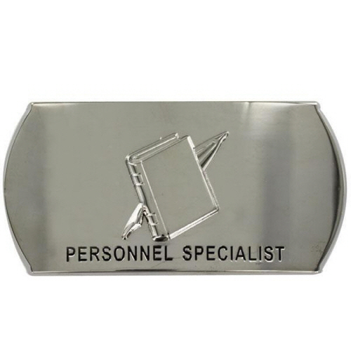 [Vanguard] Navy Enlisted Specialty Belt Buckle: Personnel Specialist: PS