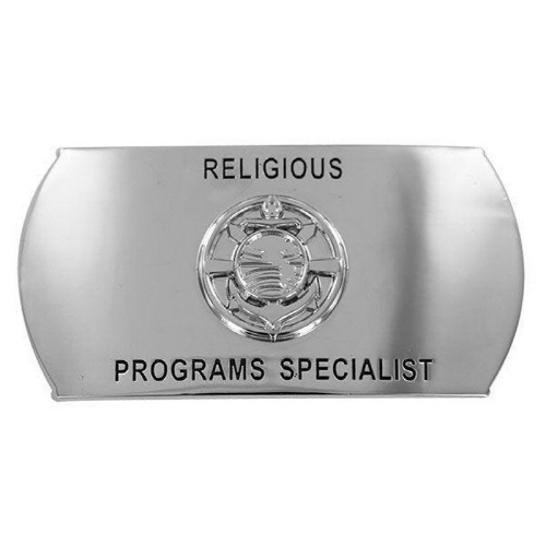 [Vanguard] Navy Enlisted Specialty Belt Buckle: Religious Programs Specialist: RP