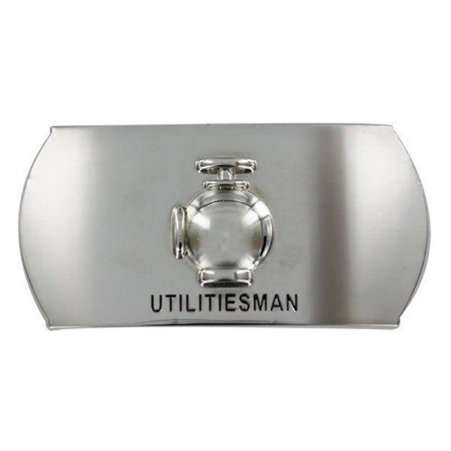 [Vanguard] Navy Enlisted Specialty Belt Buckle: Utilities Man: UT