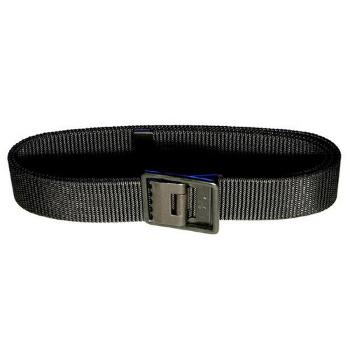 [Vanguard] Navy Belt and Buckle: Black Nylon Seabee Black Buckle and Tip - male