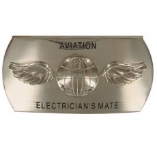 [Vanguard] Navy Enlisted Specialty Belt Buckle: Aviation Electrician's Mate: AE