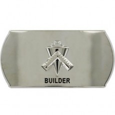 [Vanguard] Navy Enlisted Specialty Belt Buckle: Builder: BU