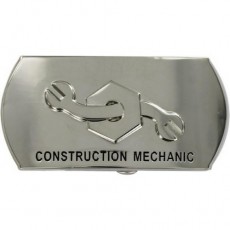 [Vanguard] Navy Enlisted Specialty Belt Buckle: Construction Mechanic: CM