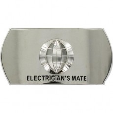 [Vanguard] Navy Enlisted Specialty Belt Buckle: Electrician's Mate: EM