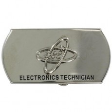 [Vanguard] Navy Enlisted Specialty Belt Buckle: Electronics Technician: ET