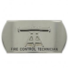 [Vanguard] Navy Enlisted Specialty Belt Buckle: Fire Control Technician: FT
