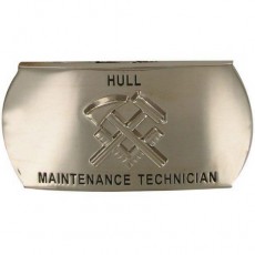 [Vanguard] Navy Enlisted Specialty Belt Buckle: Hull Maintenance Technician: HT