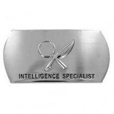 [Vanguard] Navy Enlisted Specialty Belt Buckle: Intelligence Specialist: IS