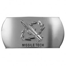 [Vanguard] Navy Enlisted Specialty Belt Buckle: Missile Technician: MT