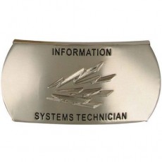 [Vanguard] Navy Enlisted Specialty Belt Buckle: Information Systems Technician: IT