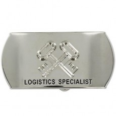 [Vanguard] Navy Enlisted Specialty Belt Buckle: Logistics Specialist: SK LS