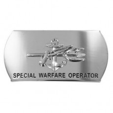 [Vanguard] Navy Enlisted Specialty Belt Buckle: Special Warfare Operator: SO