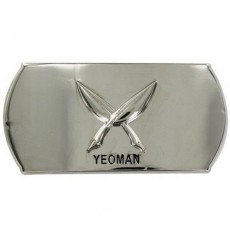 [Vanguard] Navy Enlisted Specialty Belt Buckle: Yeoman: YN