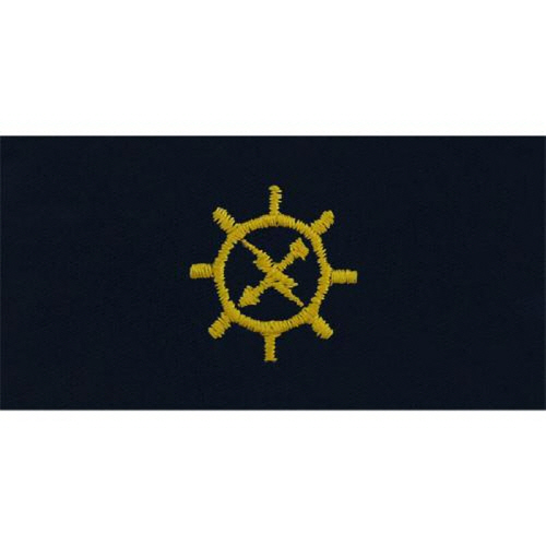 [Vanguard] Navy Embroidered Collar Device: Operations Technician - coverall