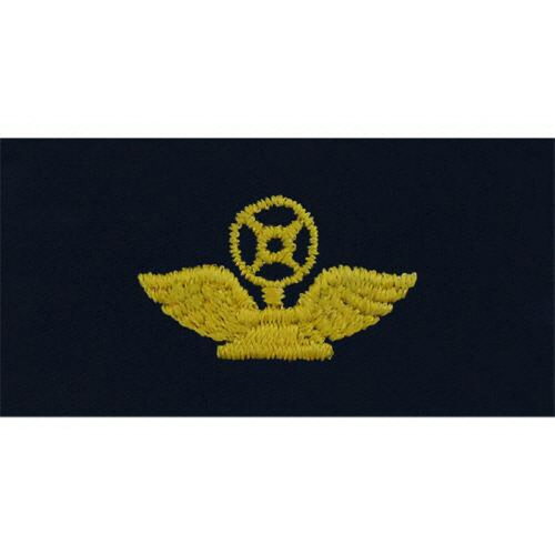 [Vanguard] Navy Embroidered Collar Device: Air Traffic Control Technician - coverall