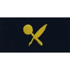 [Vanguard] Navy Embroidered Collar Device: Intelligence Technician - coverall