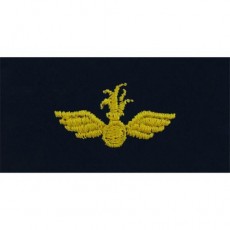 [Vanguard] Navy Embroidered Collar Device: Aviation Ordnance - coverall