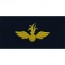 [Vanguard] Navy Embroidered Collar Device: Aviation Ordnance - coverall