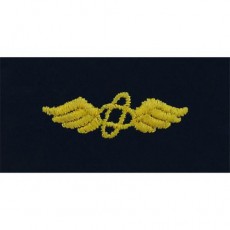 [Vanguard] Navy Embroidered Collar Device: Aviation Electronics - coverall
