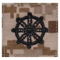[Vanguard] Navy Collar Device: Desert Digital Embroidered Buddhist Chaplain