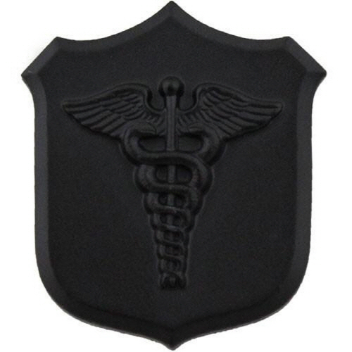 [Vanguard] Collar Device: Caduceus - black metal