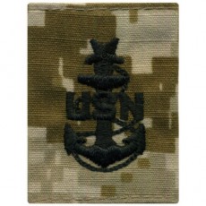 [Vanguard] Navy Parka Tab Device: Desert Digital Embroidered E8 Senior Chief Petty Officer