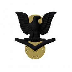 [Vanguard] Marine Corps Collar Device: E4 Petty Officer - black metal