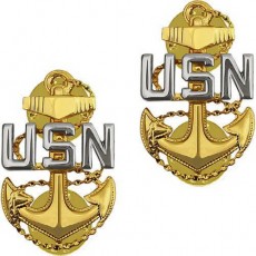 [Vanguard] Navy Collar Device: E7 Chief Petty Officer - clutch back