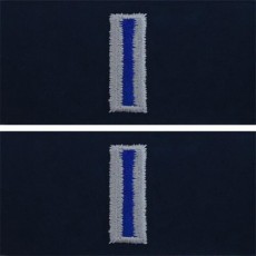 [Vanguard] Navy Embroidered Collar Device: Warrant Officer 5 - coverall