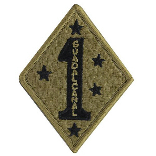 [Vanguard] Marine Corps Patch: OCP First Division - hook closure