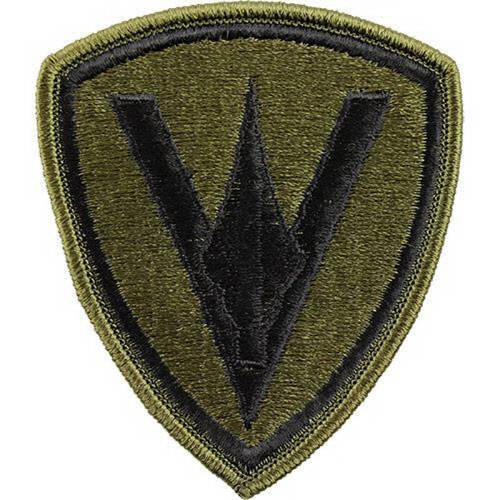 [Vanguard] Marine Corps Shoulder Patch: Fifth Division - subdued